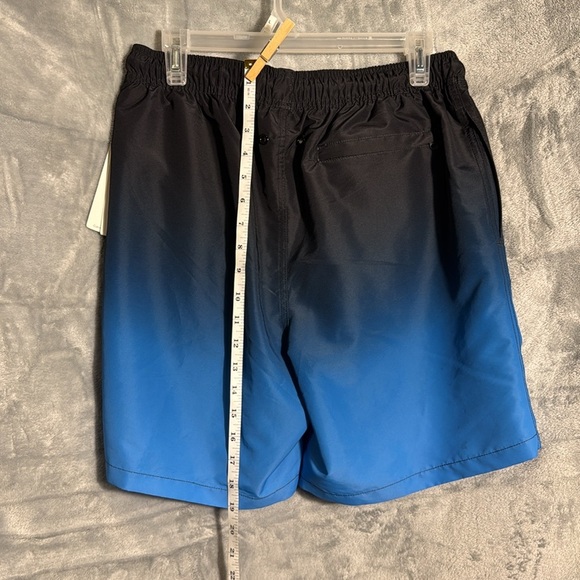 NWT Calvin Klein men’s swim trunks Black and Blue Swim Shorts size M new‎ - Picture 4 of 9